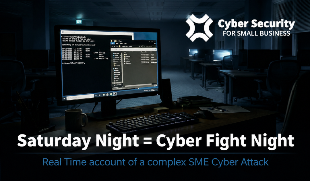 13 – Step by step walkthrough of a real SME cyber attack and incident response